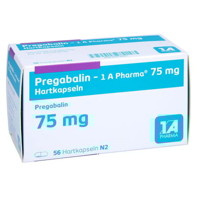 Pregabalin - 1 A Pharma 75 mg Hartkapseln