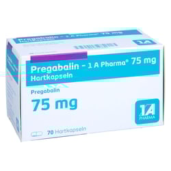 Pregabalin - 1 A Pharma 75 mg Hartkapseln