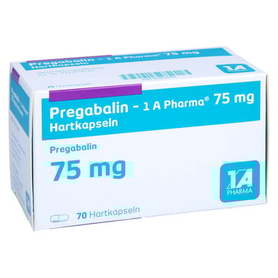 Pregabalin - 1 A Pharma 75 mg Hartkapseln