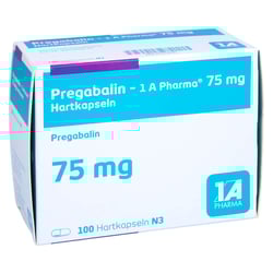 Pregabalin - 1 A Pharma 75 mg Hartkapseln