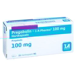 Pregabalin - 1 A Pharma 100 mg Hartkapseln