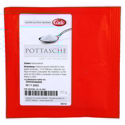 Pottasche Caelo HV-Packung Blechdose