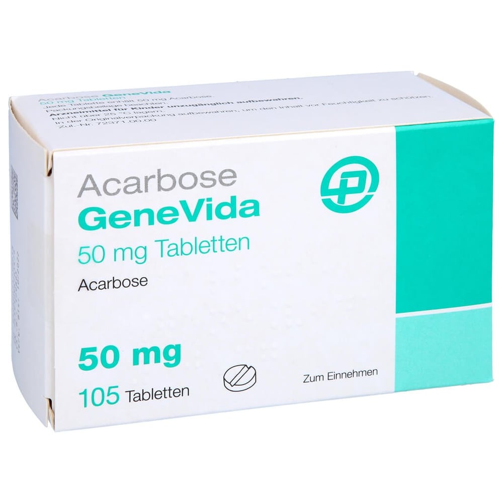 Acarbose GeneVida 50 mg
