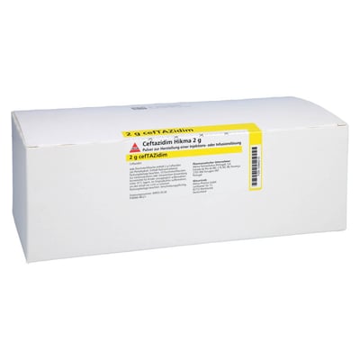 Ceftazidim Hikma 2g Pulv. Inj/Inf-