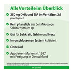 Dr. Jacob's DHA-EPA-Algenöl Kapseln Omega-3-Fettsäuren vegan Produktbild 2