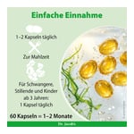 Dr. Jacob's DHA-EPA-Algenöl Kapseln Omega-3-Fettsäuren vegan Produktbild 4