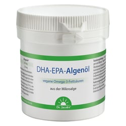 Dr. Jacob's DHA-EPA-Algenöl Kapseln Omega-3-Fettsäuren vegan