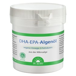 Dr. Jacob's DHA-EPA-Algenöl Kapseln Omega-3-Fettsäuren vegan