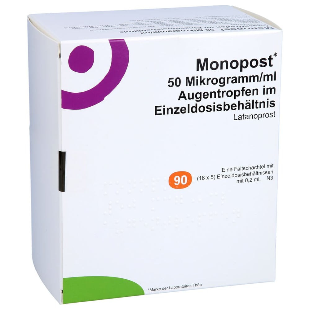 Monopost 50 Mikrogramm/ml Augentr.in Einzeldosen