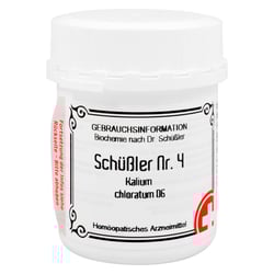 Schüssler Nr.4 Kalium Chloratum D 6