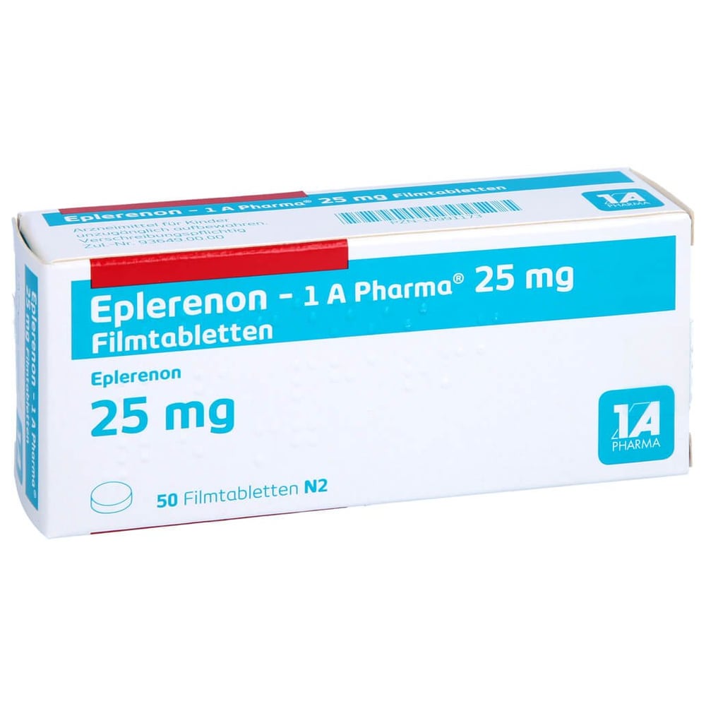Eplerenon - 1 A Pharma 25 mg Filmtabletten