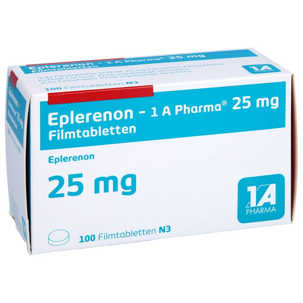 Eplerenon - 1 A Pharma 25 mg Filmtabletten
