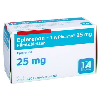 Eplerenon - 1 A Pharma 25 mg Filmtabletten