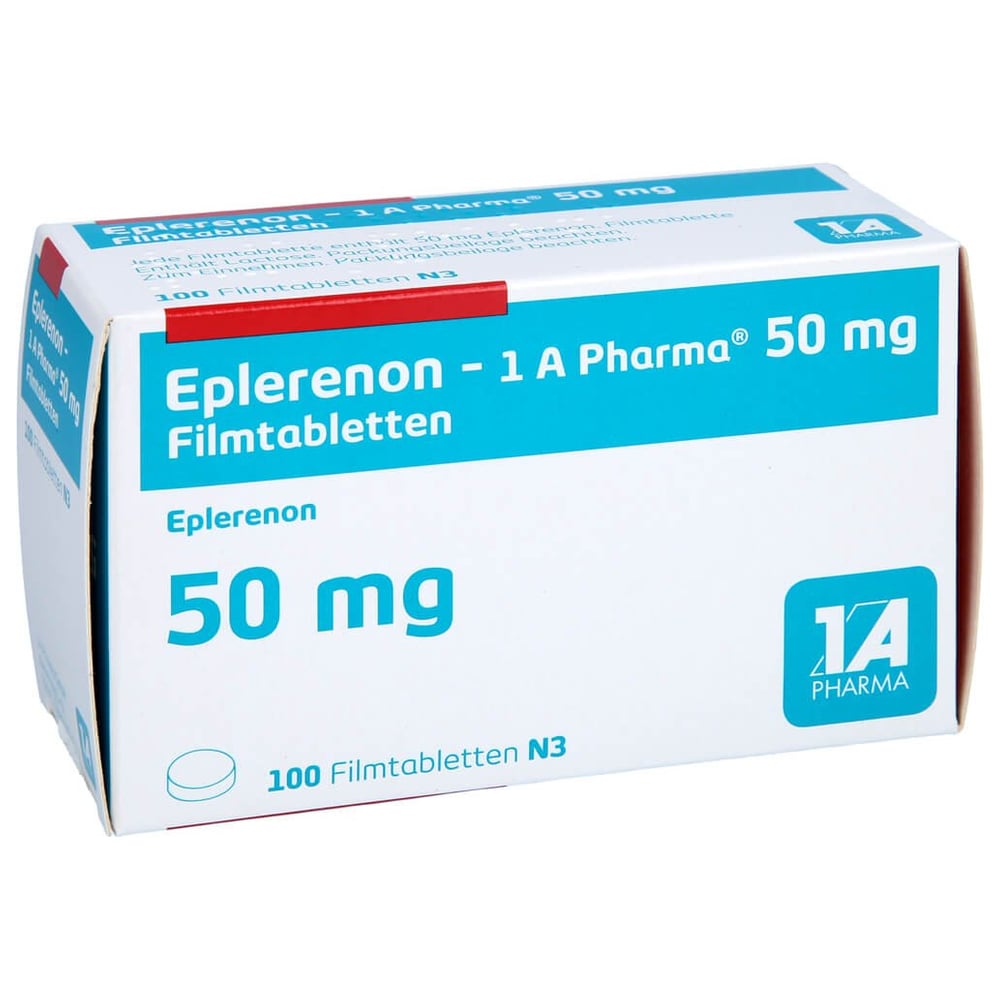 Eplerenon - 1 A Pharma 50 mg Filmtabletten
