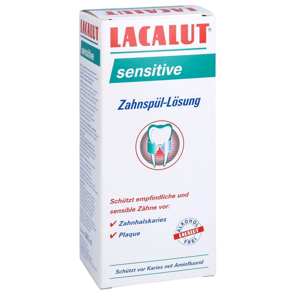 Lacalut sensitive Zahnspül-Lösung