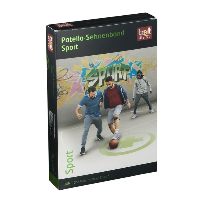 Bort Patella-Sehnenband Sport Größe 1 schwarz/grün