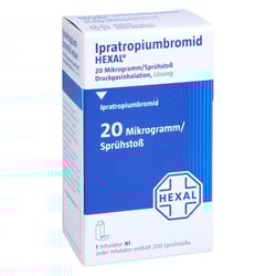 Ipratropiumbromid HEXAL 20 Mikrogramm/Sprühstoß