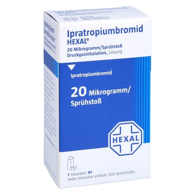 Ipratropiumbromid HEXAL 20 Mikrogramm/Sprühstoß
