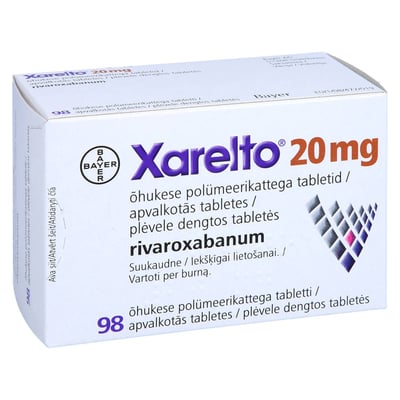 Xarelto 20 mg