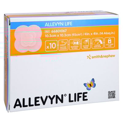 Allevyn Life 10.3x10.3cm Verband