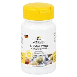Kupfer 2mg aus Kupfergluconat