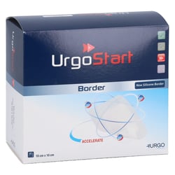 Urgostart Border 10x10 cm Schaumstoffwundverband