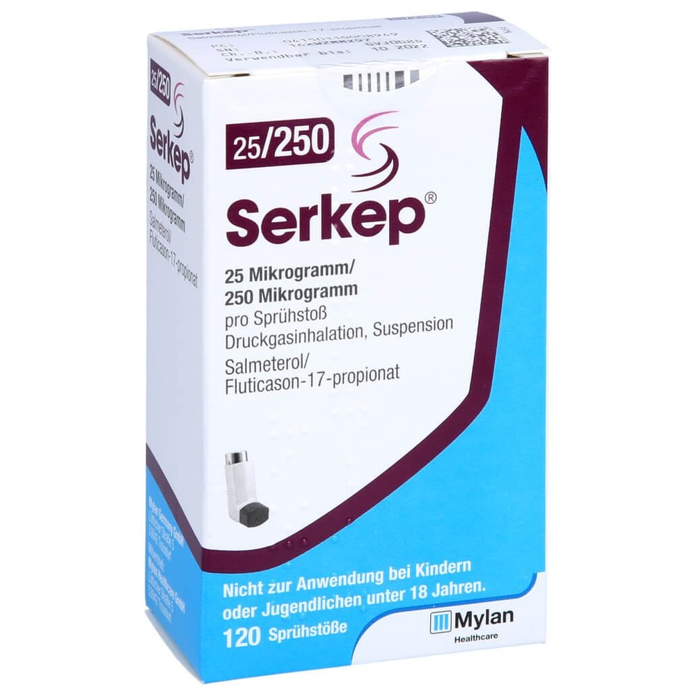 Serkep 25 Mikrogramm/250 Mikrogramm