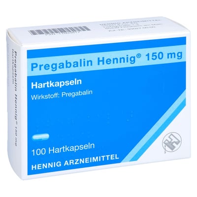 Pregabalin Hennig 150 mg