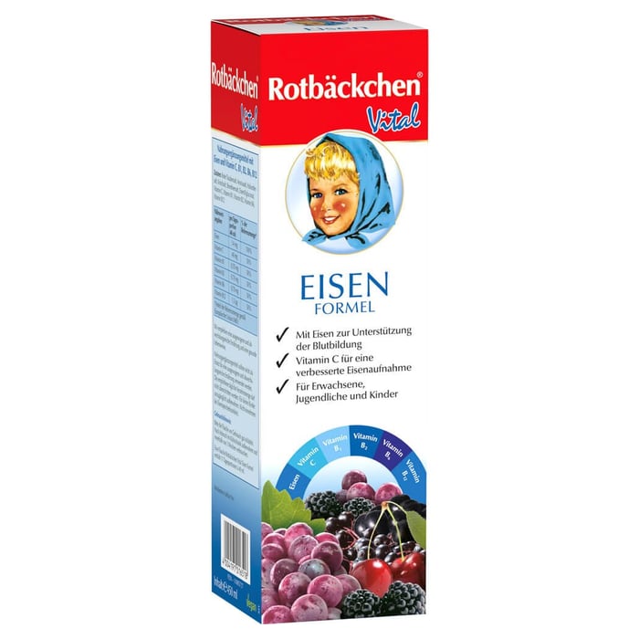 Rabenhorst Rotbäckchen Vital Eisen Formel