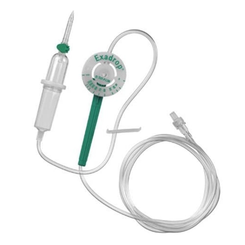 Exadrop 150 cm mit nadelf. Zuspritzventil Safeflow Produktbild 1