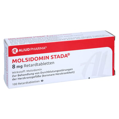 Molsidomin Stada 8 mg Ret Produktbild 1