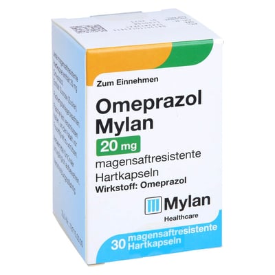 Omeprazol Mylan 20 mg