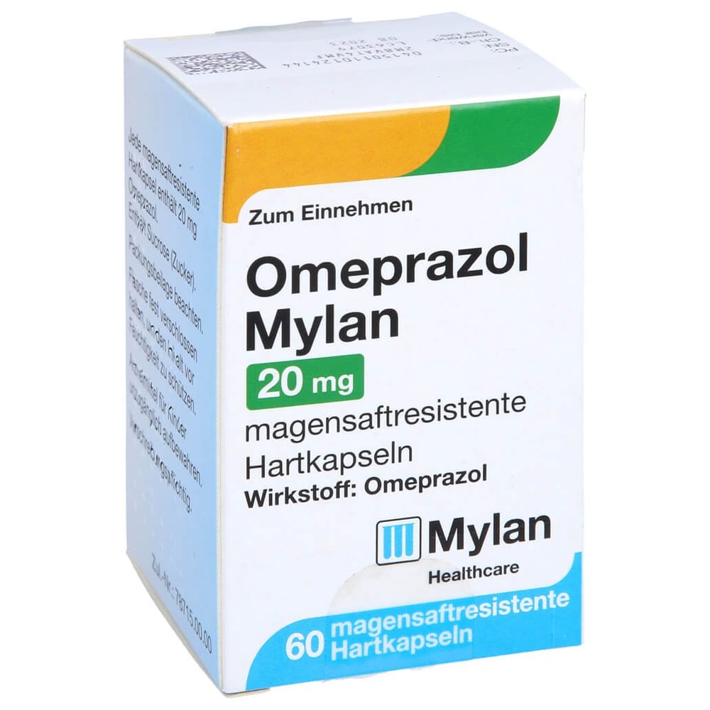 Omeprazol Mylan 20 mg