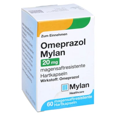 Omeprazol Mylan 20 mg