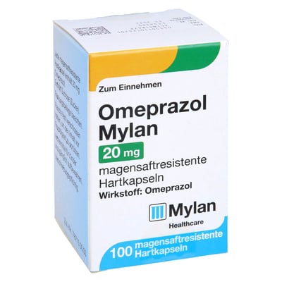 Omeprazol Mylan 20 mg