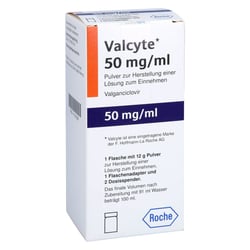 Valcyte 50 mg/ml Pulv. Einnehmen
