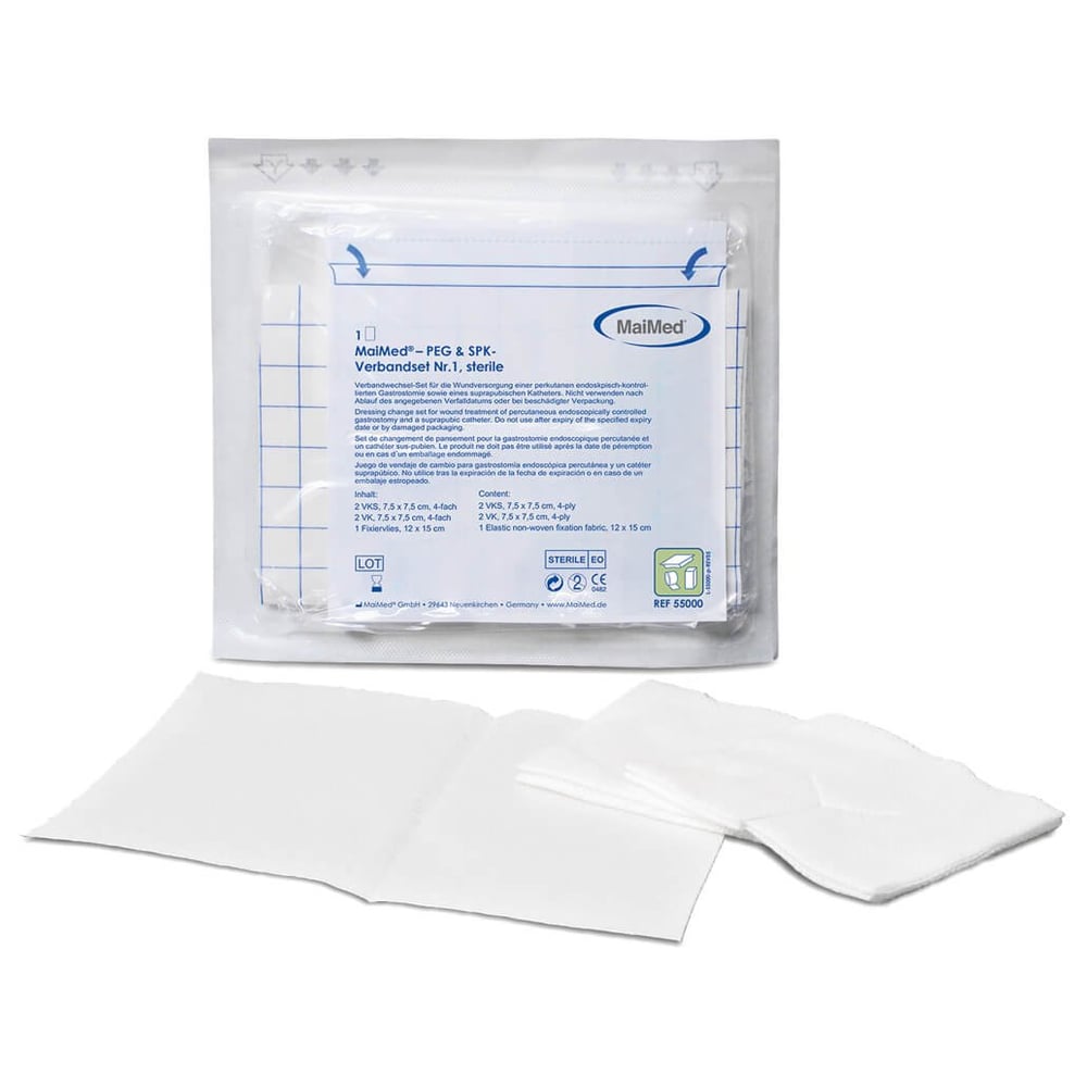 Maimed-PEG+SPK Verbandset Nr1 steril