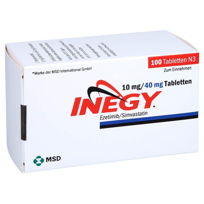 Inegy 10mg/40mg Tabletten