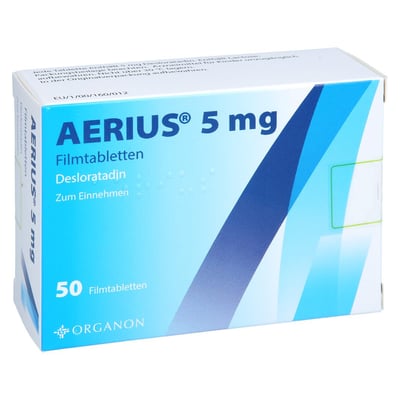Aerius 5 mg Filmtabletten Produktbild 1