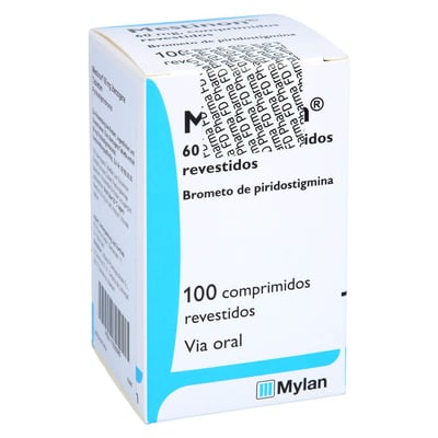 Mestinon 60 mg überzogene Tablette Produktbild 1