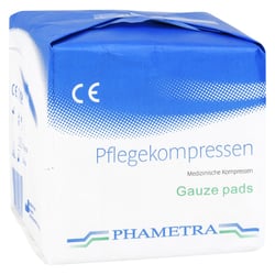 Pflegekompressen 10x10cm 4fach unsteril