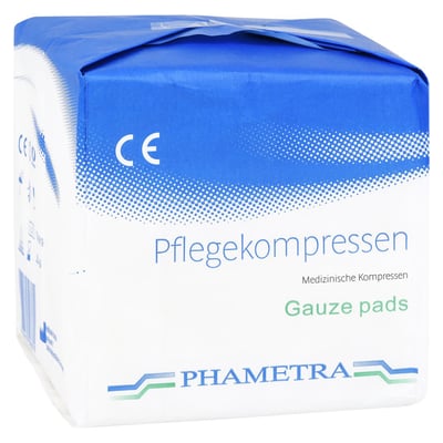 Pflegekompressen 10x10cm 4fach unsteril