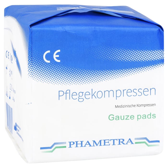 Pflegekompressen 10x10cm 4fach unsteril