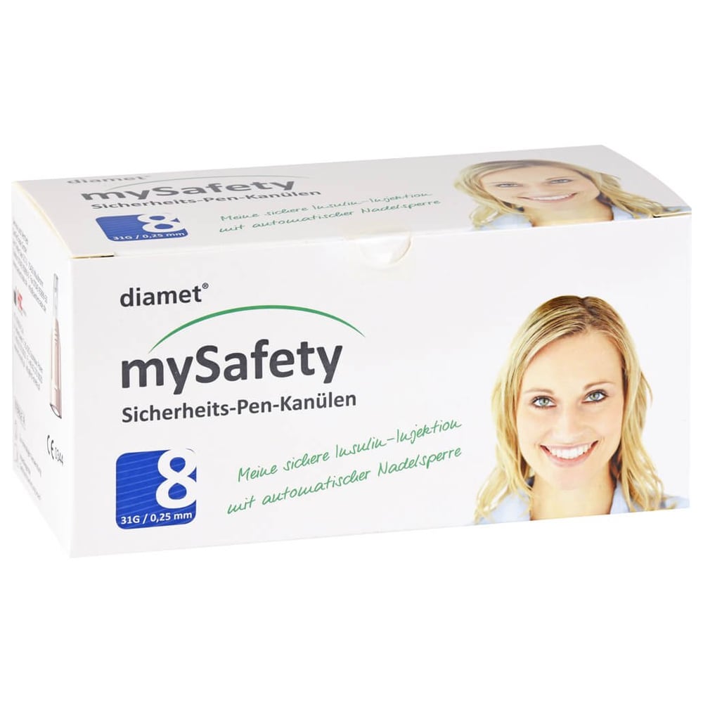 Diamet mySafety Sicherheits-Pen Kan.31 G 0,25x8 mm
