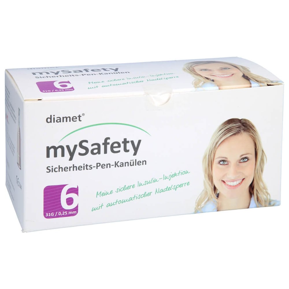 Diamet mySafety Sicherheits-Pen Kan.31 G 0,25x6 mm