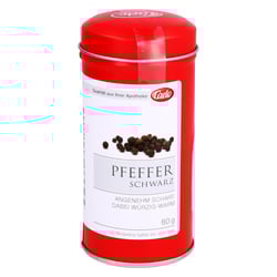 Peffer schwarz ganz Blechdose Caelo HV-Packung