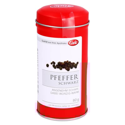 Peffer schwarz ganz Blechdose Caelo HV-Packung