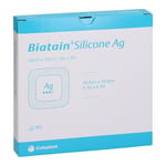 Biatain Silicone Ag Schaumverband 15x15 cm