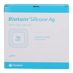 Biatain Silicone Ag Schaumverband 15x15 cm