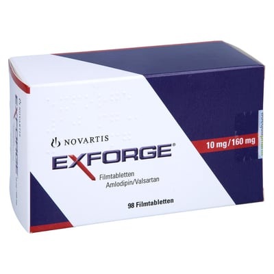 Exforge 10 mg/160 mg